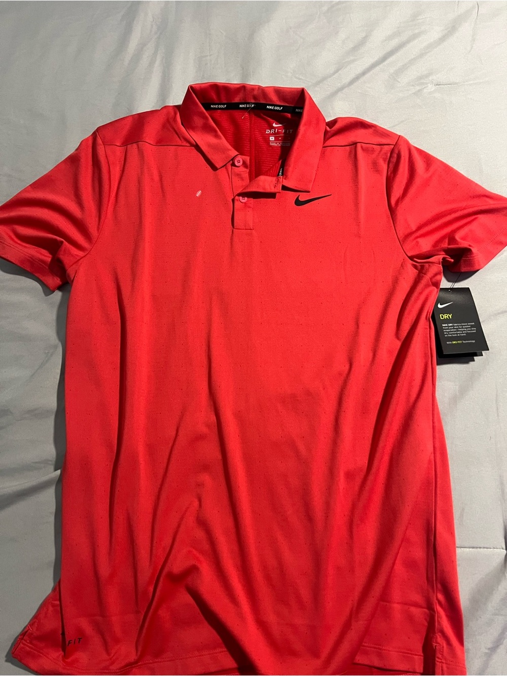 Nike polo dri fit men’s shirt size M
